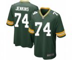 Green Bay Packers #74 Elgton Jenkins Game Green Team Color Football Jersey