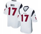 Houston Texans #17 Vyncint Smith Game White Football Jersey