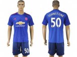 Manchester United #50 Johnstone Away Soccer Club Jersey