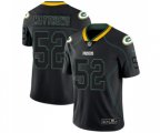 Green Bay Packers #52 Clay Matthews Limited Lights Out Black Rush Football Jersey