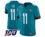 Jacksonville Jaguars #11 Marqise Lee Teal Green Alternate Vapor Untouchable Limited Player 100th Season Football Jersey