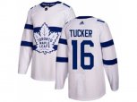Toronto Maple Leafs #16 Darcy Tucker White Authentic 2018 Stadium Series Stitched NHL Jersey