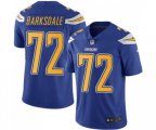 Los Angeles Chargers #72 Joe Barksdale Limited Electric Blue Rush Vapor Untouchable Football Jersey