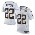 Kansas City Chiefs #22 Marcus Peters Elite White Team Rice 2016 Pro Bowl NFL Jersey