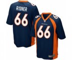 Denver Broncos #66 Dalton Risner Game Navy Blue Alternate Football Jersey