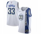Indiana Pacers #33 Myles Turner Swingman White Basketball Jersey - 2019-20 City Edition