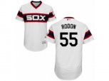 Chicago White Sox #55 Carlos Rodon White Flexbase Authentic Collection MLB Jersey