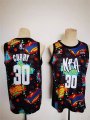 Golden State Warriors #30 Stephen Curry 2022 NBA All-Star Jersey Kit Pop Culture Street Art Black