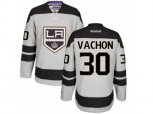 Los Angeles Kings #30 Rogie Vachon Authentic Gray Alternate NHL Jersey