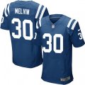 Indianapolis Colts #30 Rashaan Melvin Elite Royal Blue Team Color NFL Jersey