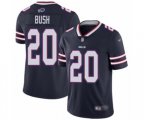 Buffalo Bills #20 Rafael Bush Limited Navy Blue Inverted Legend Football Jersey