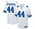 Dallas Cowboys #44 Robert Newhouse Game White Football Jersey