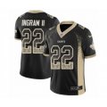 New Orleans Saints #22 Mark Ingram Limited Black Rush Drift Fashion NFL Jersey