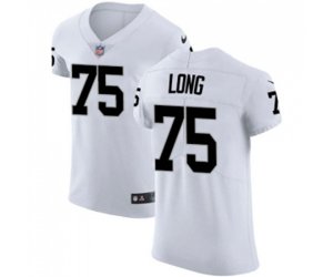 Oakland Raiders #75 Howie Long White Vapor Untouchable Elite Player Football Jersey