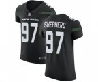 New York Jets #97 Nathan Shepherd Black Alternate Vapor Untouchable Elite Player Football Jersey