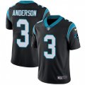 Carolina Panthers #3 Derek Anderson Black Team Color Vapor Untouchable Limited Player NFL Jersey