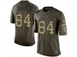 Tennessee Titans #84 Corey Davis Limited Green Salute to Service NFL Jersey