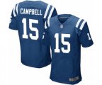 Indianapolis Colts #15 Parris Campbell Elite Royal Blue Team Color Football Jersey