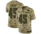 New England Patriots #45 Donald Trump Limited Camo 2018 Salute to Service NFL Jersey