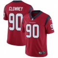 Houston Texans #90 Jadeveon Clowney Limited Red Alternate Vapor Untouchable NFL Jersey