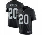 Oakland Raiders #20 Daryl Worley Black Team Color Vapor Untouchable Limited Player Football Jersey