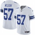 Dallas Cowboys #57 Damien Wilson White Vapor Untouchable Limited Player NFL Jersey