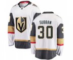 Vegas Golden Knights #30 Malcolm Subban Authentic White Away Fanatics Branded Breakaway NHL Jersey