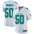 Miami Dolphins #50 Andre Branch White Vapor Untouchable Limited Player NFL Jersey