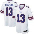Buffalo Bills #13 Kelvin Benjamin Game White NFL Jersey