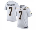 Pittsburgh Steelers #7 Ben Roethlisberger Elite White Team Rice 2016 Pro Bowl Football Jersey