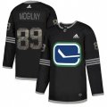 Vancouver Canucks #89 Alexander Mogilny Black 1 Authentic Classic Stitched NHL Jersey