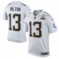 Indianapolis Colts #13 T.Y. Hilton Elite White Team Rice 2016 Pro Bowl NFL Jersey