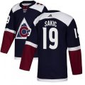 Colorado Avalanche #19 Joe Sakic Premier Navy Blue Alternate NHL Jersey