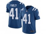 Indianapolis Colts #41 Matthias Farley Royal Blue Team Color Vapor Untouchable Limited Player NFL Jersey