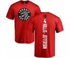 Toronto Raptors #4 Rondae Hollis-Jefferson Red Backer T-Shirt
