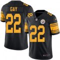 Pittsburgh Steelers #22 William Gay Limited Black Rush Vapor Untouchable NFL Jersey