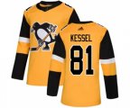 Adidas Pittsburgh Penguins #81 Phil Kessel Premier Gold Alternate NHL Jersey
