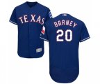 Texas Rangers #20 Darwin Barney Royal Blue Alternate Flex Base Authentic Collection MLB Jersey