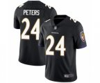 Baltimore Ravens #24 Marcus Peters Black Alternate Vapor Untouchable Limited Player Football Jersey