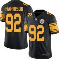 Pittsburgh Steelers #92 James Harrison Limited Black Rush Vapor Untouchable NFL Jersey
