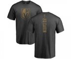 Vegas Golden Knights #21 Cody Eakin Charcoal One Color Backer T-Shirt