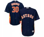 Houston Astros #30 Hector Rondon Replica Navy Blue Alternate Cool Base MLB Jersey
