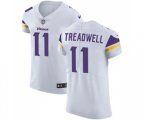 Minnesota Vikings #11 Laquon Treadwell White Vapor Untouchable Elite Player Football Jersey