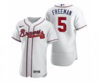 Atlanta Braves Freddie Freeman Nike White 2020 Authentic Jersey