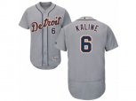 Detroit Tigers #6 Al Kaline Grey Flexbase Authentic Collection MLB Jersey