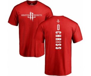 Houston Rockets #0 Marquese Chriss Red Backer T-Shirt