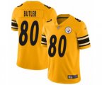 Pittsburgh Steelers #80 Jack Butler Limited Gold Inverted Legend Football Jersey