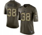 Indianapolis Colts #38 Christine Michael Sr Elite Green Salute to Service Football Jersey