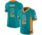 Miami Dolphins #2 Matt Haack Limited Green Rush Drift Fashion Football Jersey