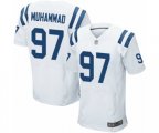 Indianapolis Colts #97 Al-Quadin Muhammad Elite White Football Jersey